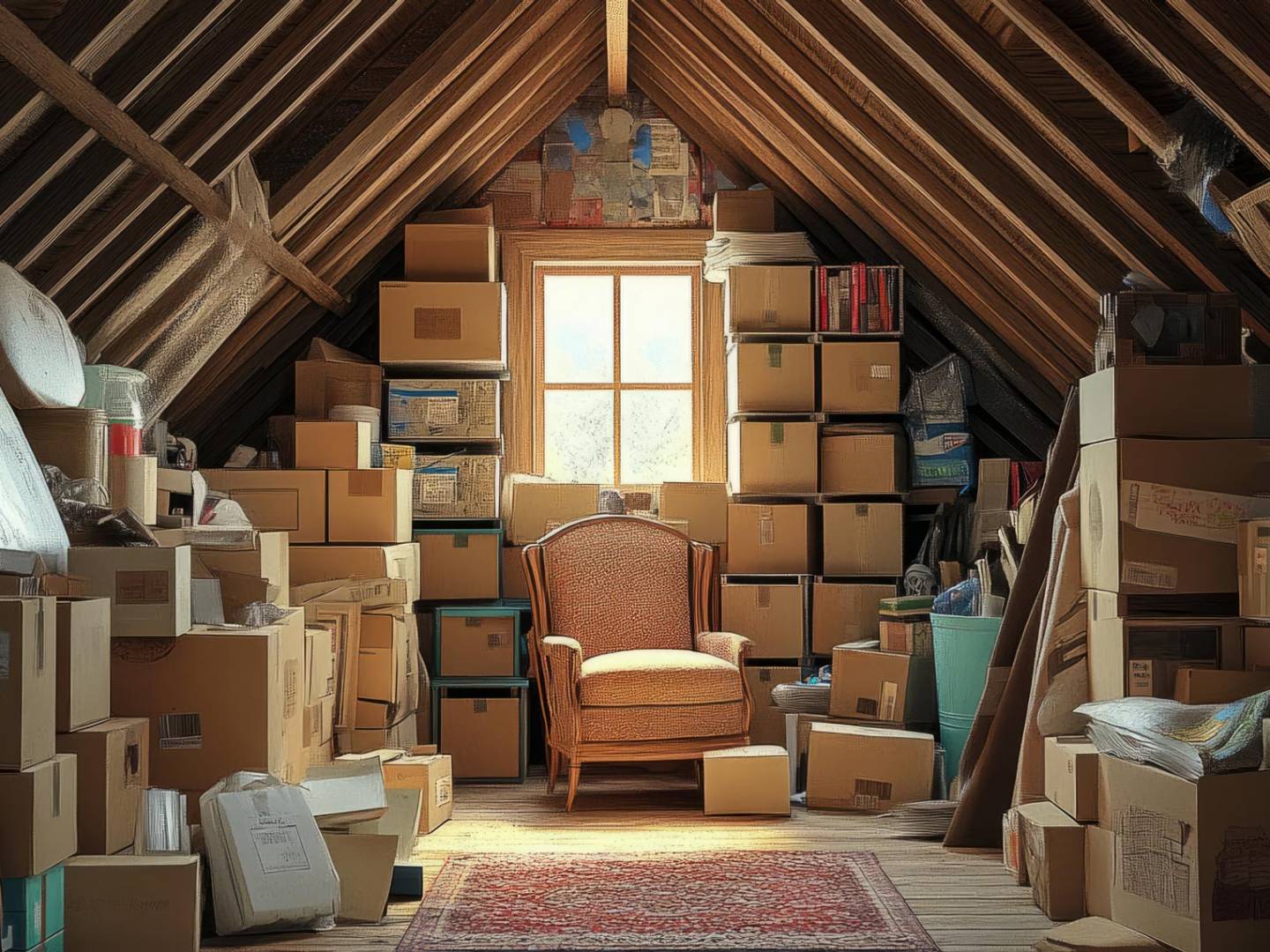 Dachbodenentrümpelung